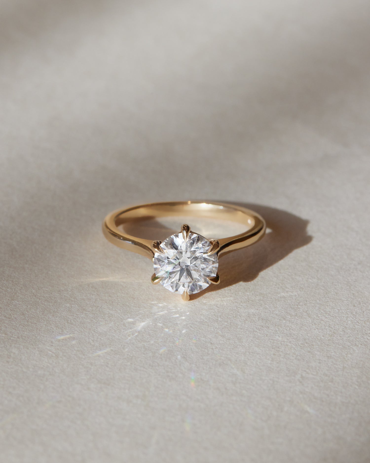Create Your Dream Engagement Ring with MIKOSA: A Bespoke Journey in 18K Gold and Diamonds