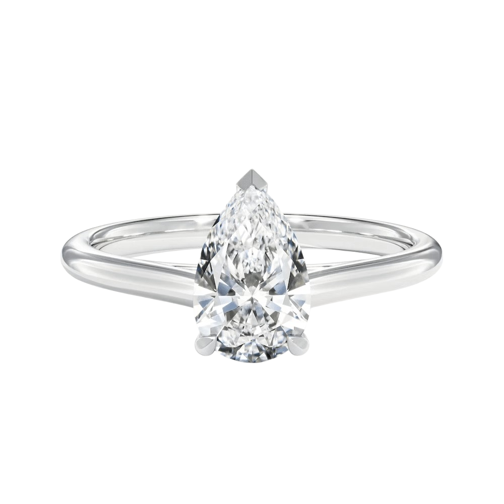 MIKOSA Aria Pear Cut Engagement Ring Setting