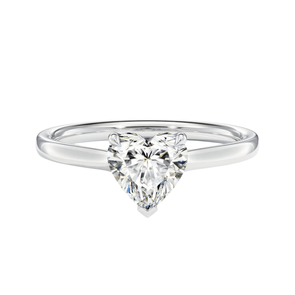 MIKOSA Amore Heart Cut Engagement Ring