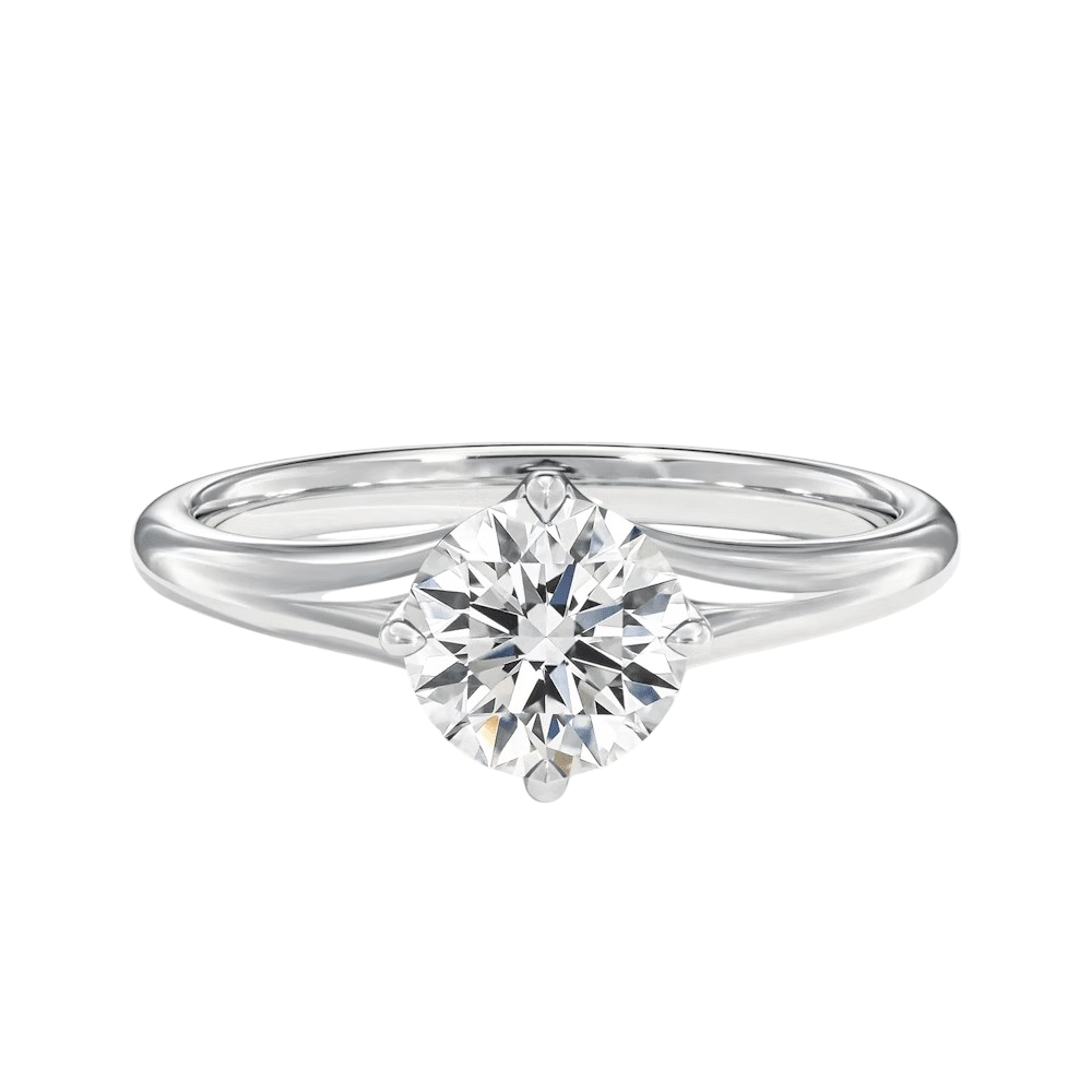 MIKOSA Nova Round Cut Engagement Ring Setting