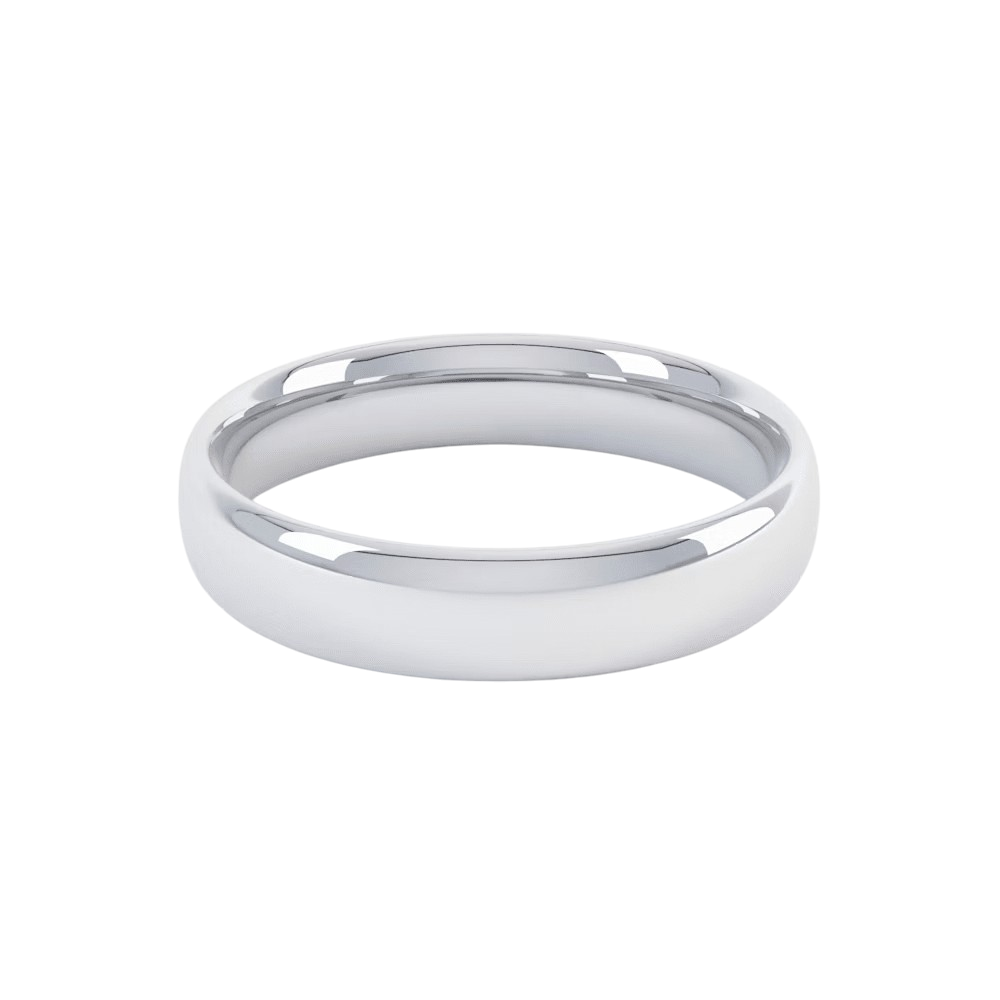 MIKOSA True 4mm Bold Wedding Band