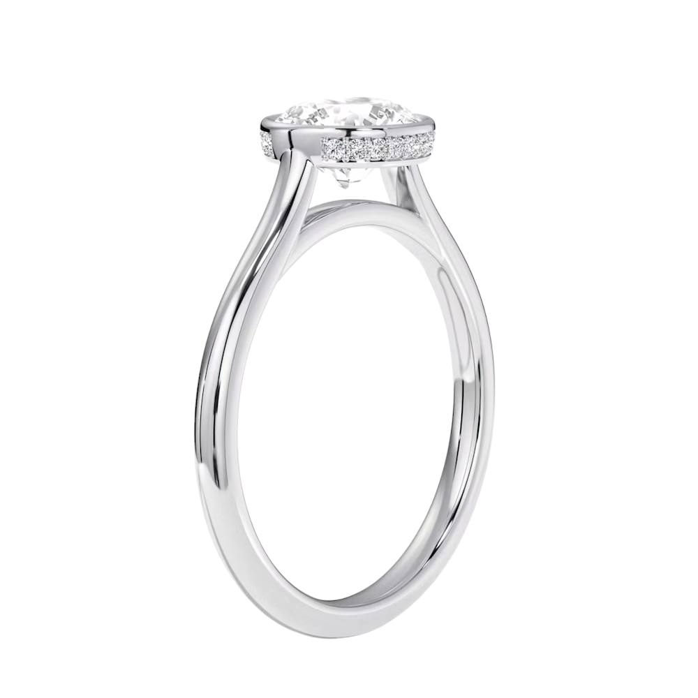 MIKOSA Sera Round Cut Engagement Ring Setting