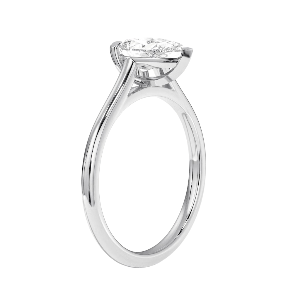 MIKOSA Aria Pear Cut Engagement Ring Setting