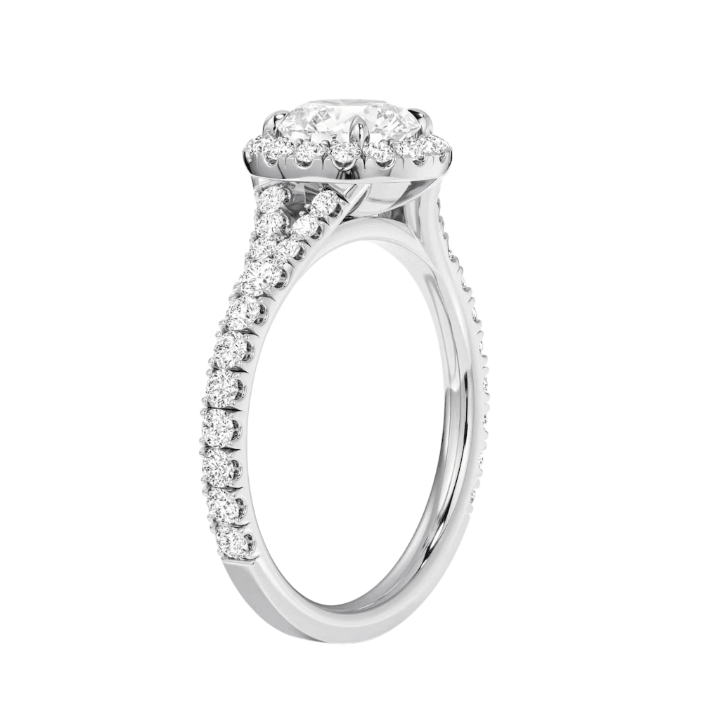 MIKOSA Eterna Round Cut Engagement Ring Setting
