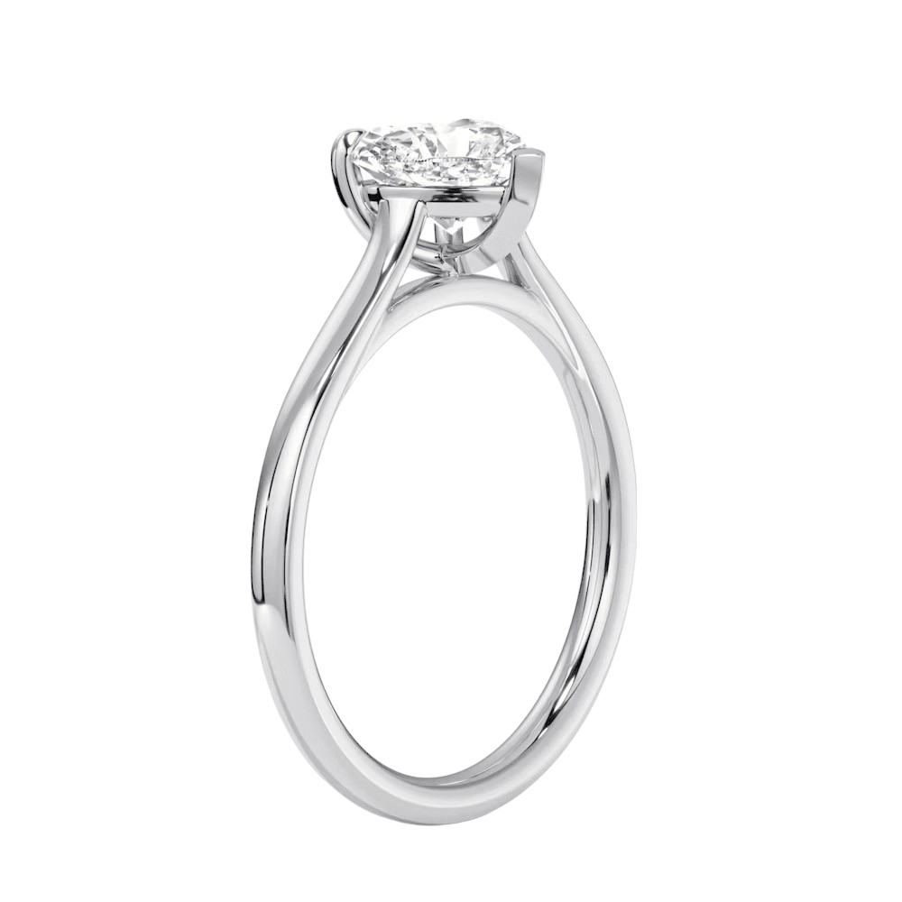 MIKOSA Amore Heart Cut Engagement Ring
