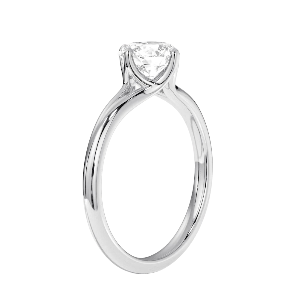MIKOSA Nova Round Cut Engagement Ring Setting