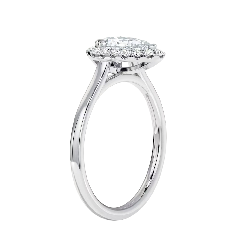 MIKOSA Mia Pear Cut Engagement Ring Setting