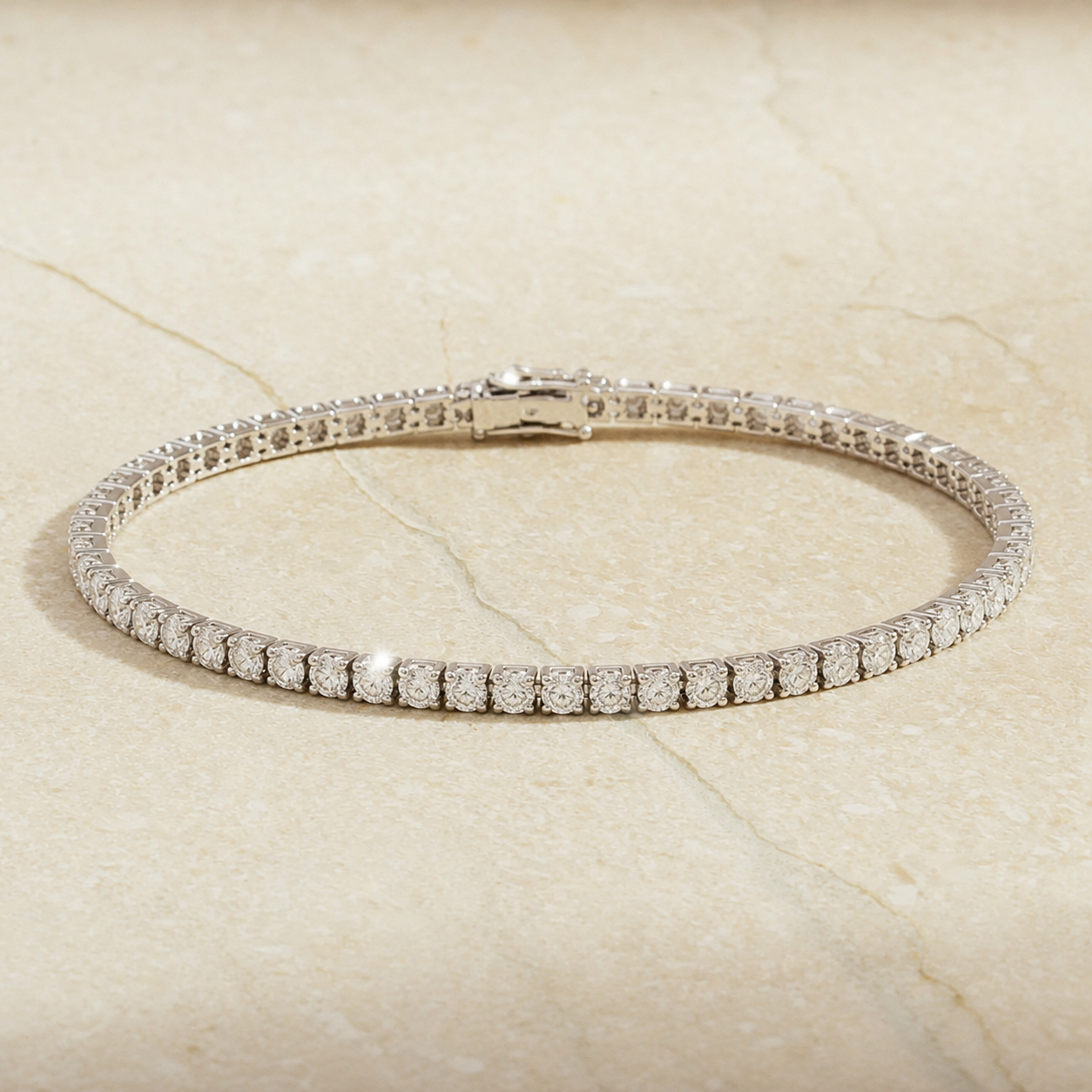 Classic Diamond Tennis Bracelet