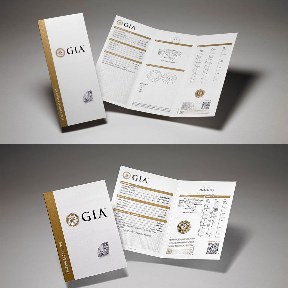 GIA Certified Round Cut 1.0ct Natural Mined Diamond